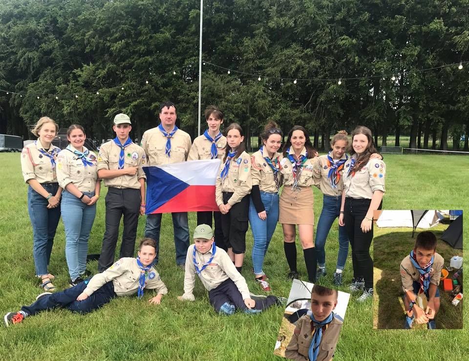 Ostravští skauti na mezinárodním Intercampu v Nizozemí 2019 | Autor: Archiv Skaut Ostrava